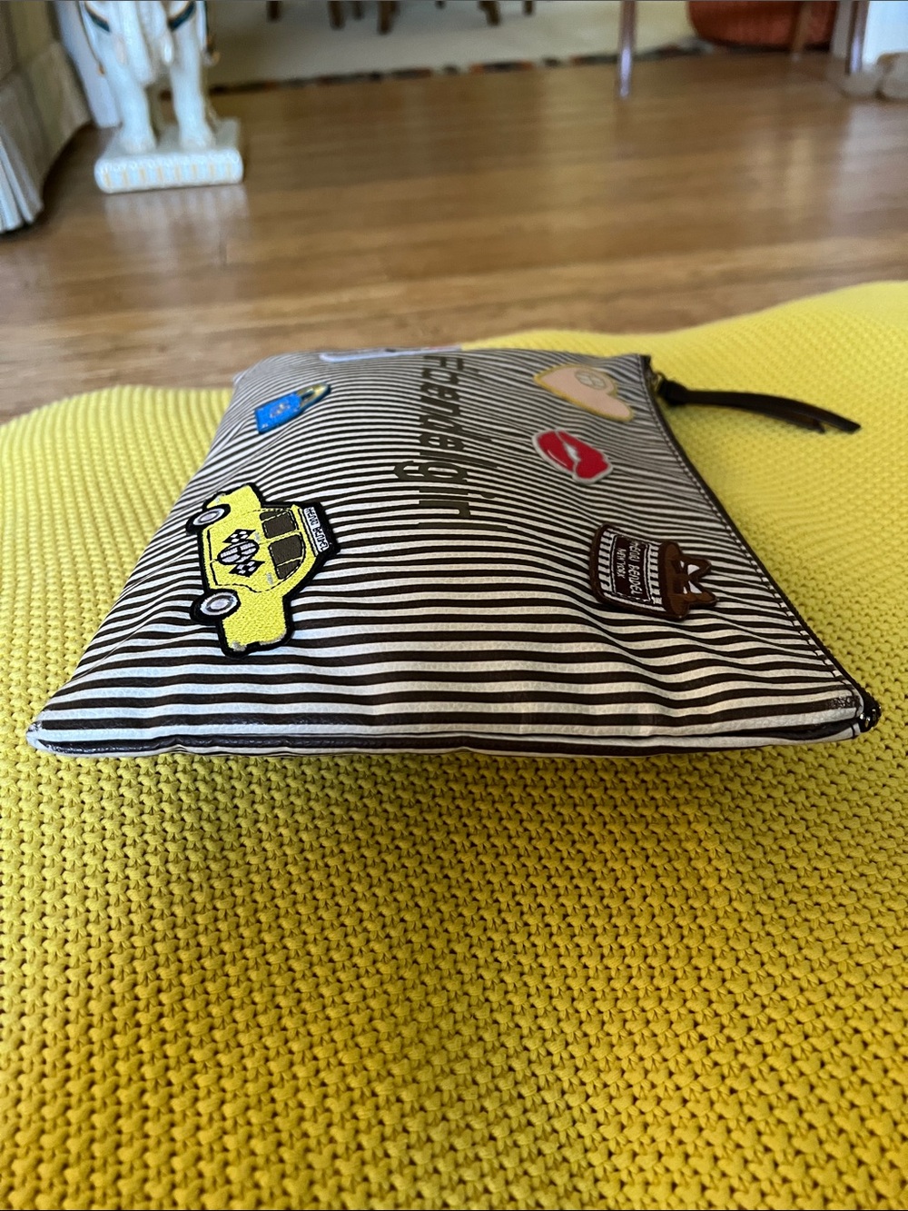 Henri Bendel Leather Clutch - Picture 5 of 13